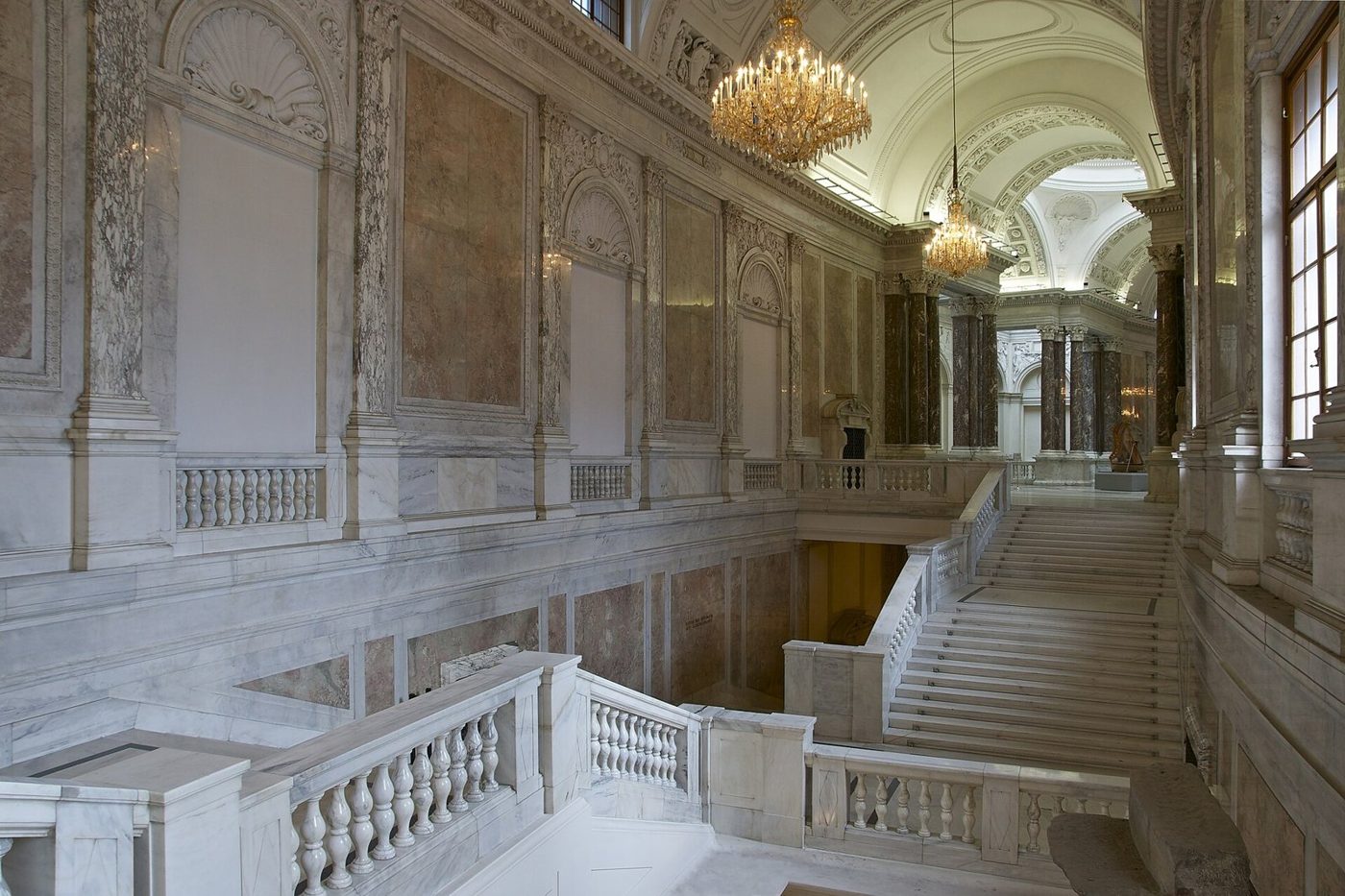 Escalier monumental, Neue Burg, Vienna